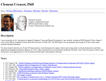 Tablet Screenshot of clementcreusot.com